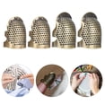 thumbnail image 4 of Sewing Thimble, Adjustable Durable Thimble, Wear-Resistant Labor-Saving Embroidery For Needlework Hand Sewing Sewing 015  M + S, 4 of 8