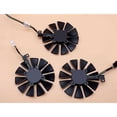 thumbnail image 4 of de 3 nuevos ventiladores de tarjeta gráfica de /3,42 pulgadas para Strix RX 580, 4 of 6