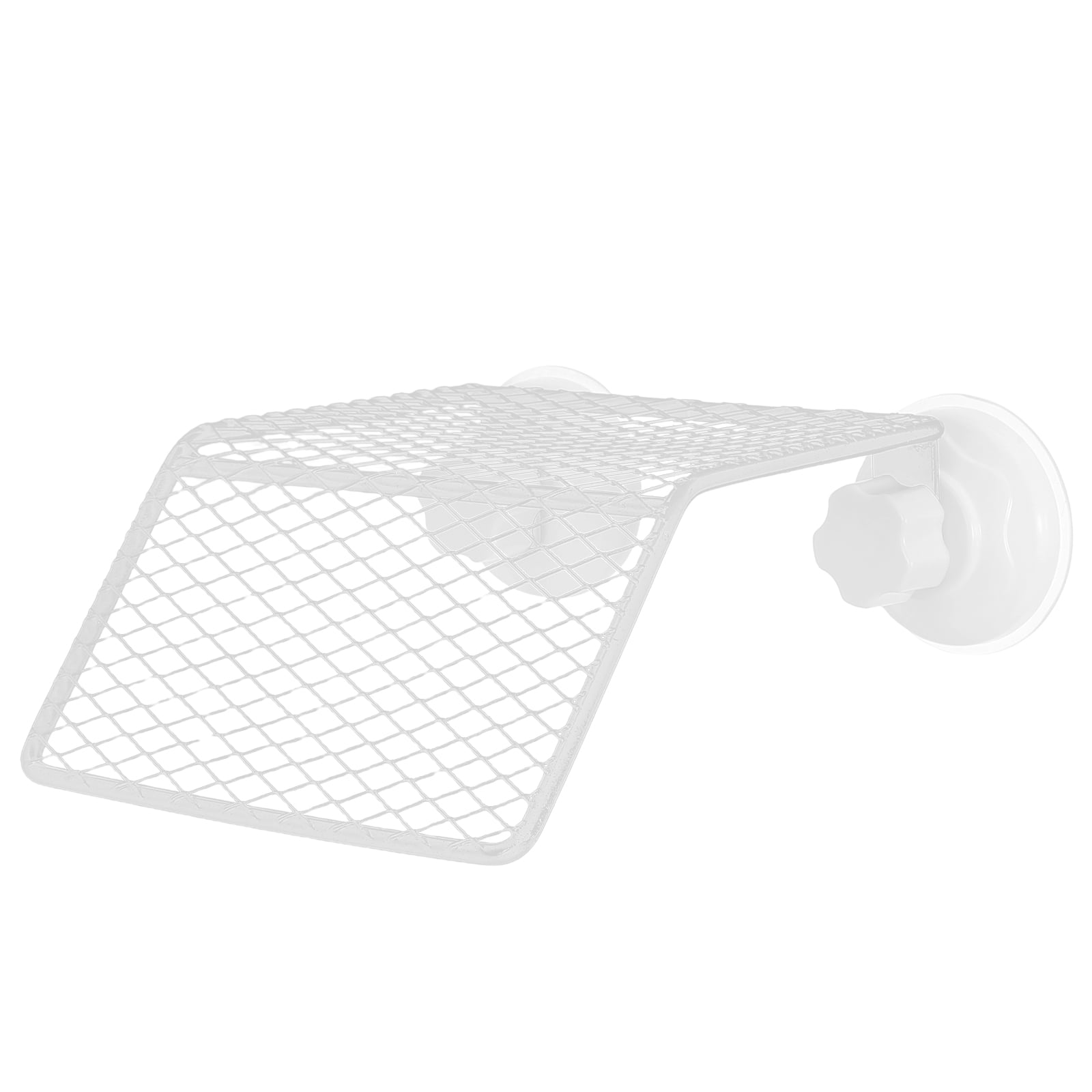 MOKKHNB Aquatic Turtle Basking Platform Metal Hanging Dock with Suction Cups Easy Maintenance