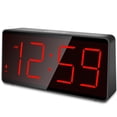 thumbnail image 1 of Reloj digital Peakeep que funciona con pilas y alarma para dormitorios, 1 of 7