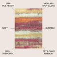 thumbnail image 3 of JONATHAN Y CONTEMPORARY POP 3 x 5 Area Rug, Modern Abstract Vintage - Cream/Pink, CTP105B-3, 3 of 4
