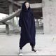 thumbnail image 2 of 4XL; Sudadera con capucha larga unisex negra Abrigo con cremallera Abrigo de manga larga Cierre con cremallera Sudadera con capucha larga con forro polar Zhivalor BST3060147, 2 of 5