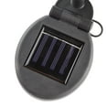 thumbnail image 6 of Alpine Corporation 34" Outdoor Solar Cross LED Light Pathway Stakes, Set of 2, White/Black, 6 of 12