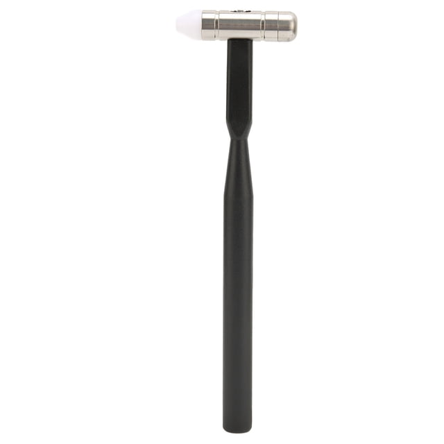 Martillo de reloj Sin Doble cabeza con mango negro Acero inoxidable antideslizante