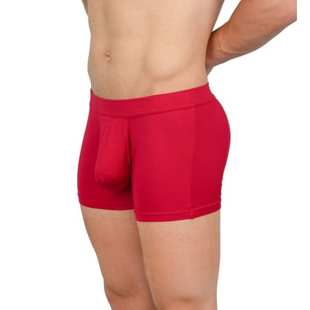 

Men s Obviously F00-1A EliteMan AnatoMAX Trunk (Red L)