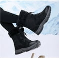 thumbnail image 3 of Unisex Warm Winter Snow Boots with Faux Fur Lining, Waterproof Slip - resistant Outdoor Snow Boots for Cold Weather, 3 of 10