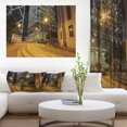thumbnail image 1 of Busy Traffic and City at Night - Cityscape Canvas Art Print, 1 of 3