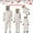 White Dad, variant on Michellecmm Matching Christmas Pajamas for Family Long Sleeve Elk Antler Hooded Romper Zip Up Jumpsuits