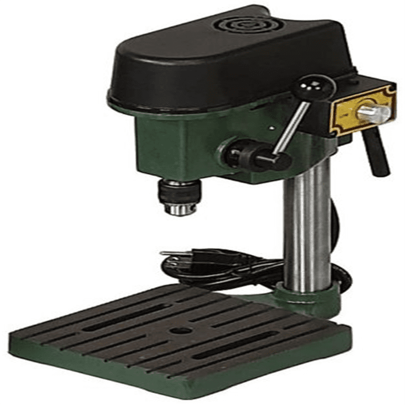 Mini Drill Press Compact Drill Presses Bench Jeweler Hobby 3-Speeds Max 8500 RPM