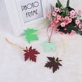 thumbnail image 3 of Miangastore 240PCS Thanksgiving Maple Leaf Tag Paper Label Maple Leaf Tags Name Hanging Sign Tag ( 240pcs Maple Leaf + 240pcs Ribbon), 3 of 8