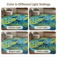 thumbnail image 7 of ODIKA 4'x6' Tropical Multi Color Hallway Use Washable Area Rug Pet Friendly, Kids Safe, Non-Shedding for Bedroom, Reading Nook, 7 of 7