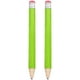 thumbnail image 1 of EeaseMX 2 lápices de madera de 33 cm, grandes, para dibujar, escribir, pintar, marcar, papelería (verde), 1 of 8