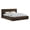 Brown, variant on Pemberley Row Velvet Brown King Bed Rectangular Deep Channel Tufting 89" W x 91" D x 38" H Assembled