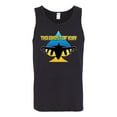 thumbnail image 2 of The Ghost Of Kyiv Mens Graphic Tank Top, Black, Small, 2 of 4
