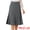 Dark Grey, variant on DARING DIVA Women's Side Zipper Flared Flowy A Line Midi Skirts XS Beige