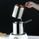 thumbnail image 5 of Freidora con Cesta Mini Freidora de Acero Inoxidable 304 Freidora Pequeña Batería de Cocina Multifuncional para Asar Muslos de Pollo, Papas Fritas y Chuletas de Pollo., 5 of 6