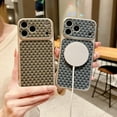 thumbnail image 5 of Magnetic Case for iPhone 17 Pro Max, Luxury Ultra Slim Shockproof Protective Lightweight Anti-Scratch Thin Phone Case Cover, Compatible with Wireless Charging, for iPhone 17 Pro Max, Black, 5 of 7