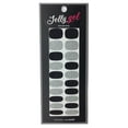 thumbnail image 1 of Gravity Threads Jelly Gel Nail Strips - Black/Silver, 1 of 2