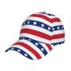 thumbnail image 1 of Fotbe American Patriotic Stars And Stripes Gorro Clásico de Béisbol, Gorra Ajustable con Broche Snapback, Gorro de Exterior de Algodón Suave, 1 of 6