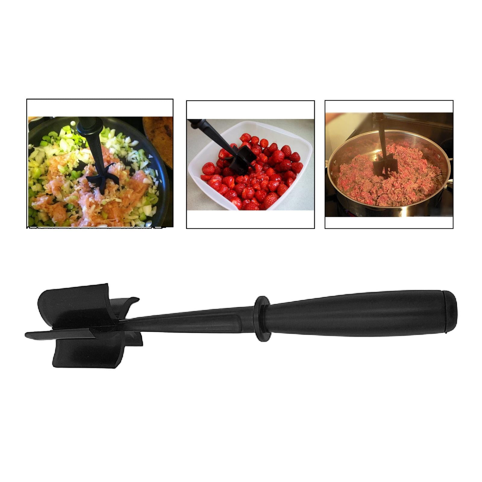 PGYARD Meat Chopper, Hamburger Chopper, Multifunctional Heat Resistant  Masher and Smasher for Hamburger Meat, Ground Beef
