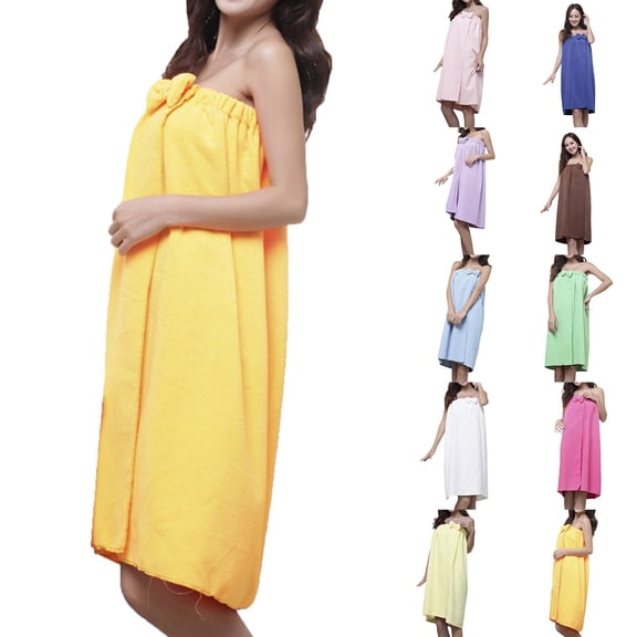 Antinious Womens Sleeveless Bath Skirt Korean Style Microfiber Tube Top Versatile Bath Skirt,Holiday!Sleep Shirts for Women,Women Tops Casual,White,Free Size