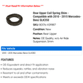 thumbnail image 2 of Rear Upper Coil Spring Shim - Compatible with 2010 - 2015 Mercedes-Benz GLK350 2011 2012 2013 2014, 2 of 2
