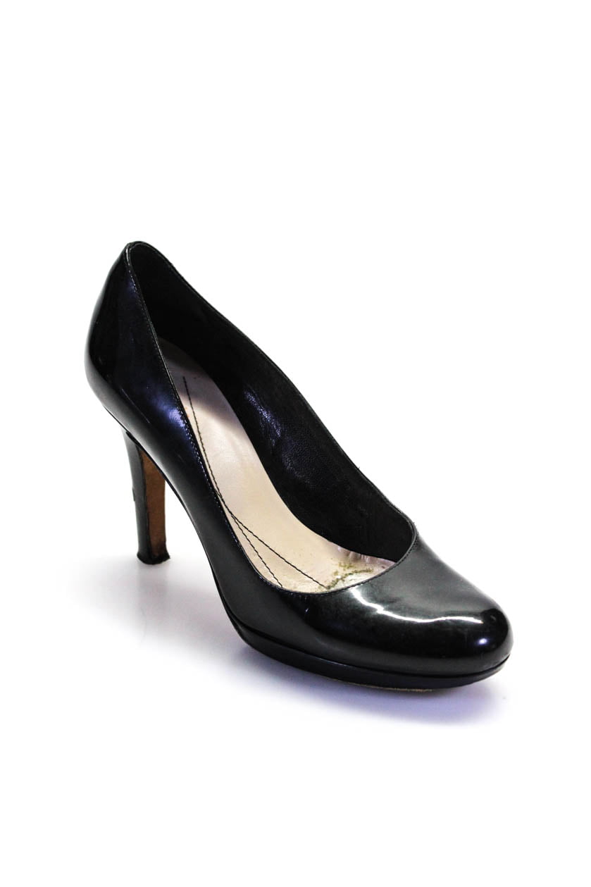 Pre-owned|Kate Spade New York Womens Patent Leather Classic Pumps Black  Size 6 