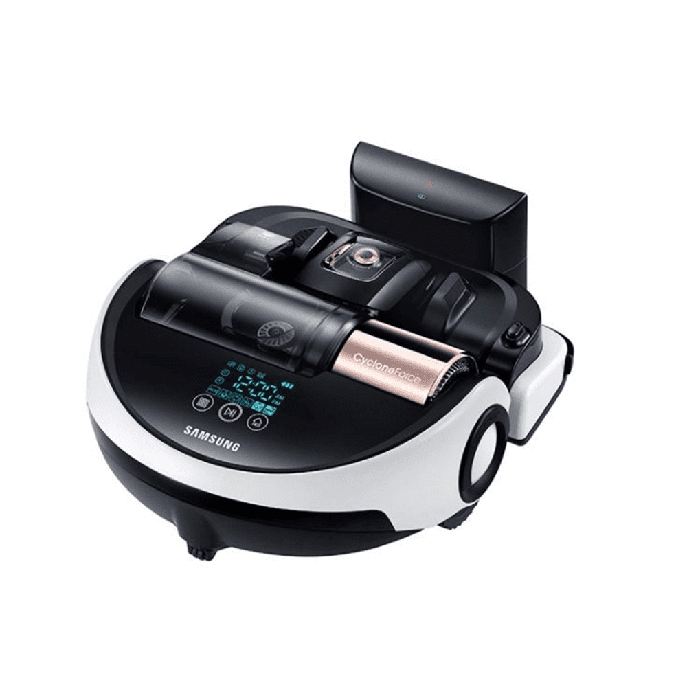 SAMSUNG POWERBOT ROBOT VACUUM W/ CYCLONE FORCE AIRBONE COPPER VR20H9050UW/SA 