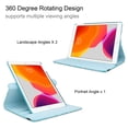 thumbnail image 3 of iPad Air 1st Case Cover - 360 Degree Rotating Stand, Auto Sleep Wake - Fit for Model A1474 A1475 A1476 MD785LL/A MD876LL/A, 3 of 6