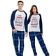 thumbnail image 4 of Conjuntos de pijamas a juego para pareja de Navidad, ropa de dormir corta para adultos, ropa de salón, Dear Santa, She's & He's The Naughty Ones, 4 of 4