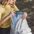 thumbnail image 5 of FORMRS 15-15.6 inch Laptop Sleeve Case Soft Carrying Quilted Computer Bag Cover, Blue Sky and River, 5 of 7