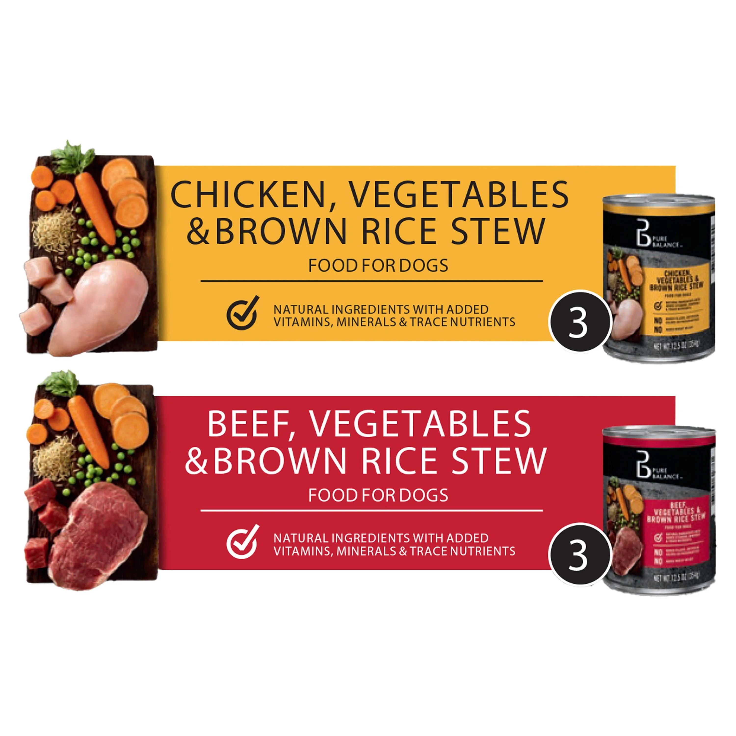 Pure Balance Beef & Chicken Stew Wet Dog Food (6 Pack) photo 7