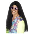 thumbnail image 1 of Smiffys Mens Hippy Long Length Wig, 1 of 2