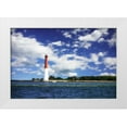 thumbnail image 3 of Alan Hausenflock 4x24 White Modern Wood Framed Wall Art Titled - Barnegat Bay Light I, 3 of 5