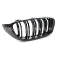 thumbnail image 4 of Suitable for 2014-2016 BMW 4 Series F32 grille modification with carbon pattern frame and bright black double-line grille, 4 of 5