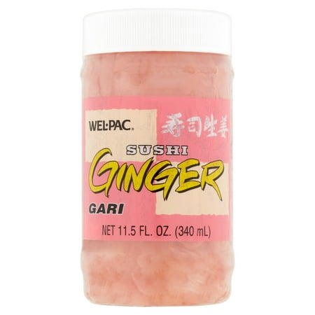 (6 Pack) Wel-Pac Ginger Sushi, 11.5 FL OZ