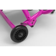 EzyRoller: Classic - Pink - Ride-On Scooter, Cambering Motion, Pedal Free Cart, Hand Brakes, Extendable Frame, 154lb Capacity, Kids Ages 4+