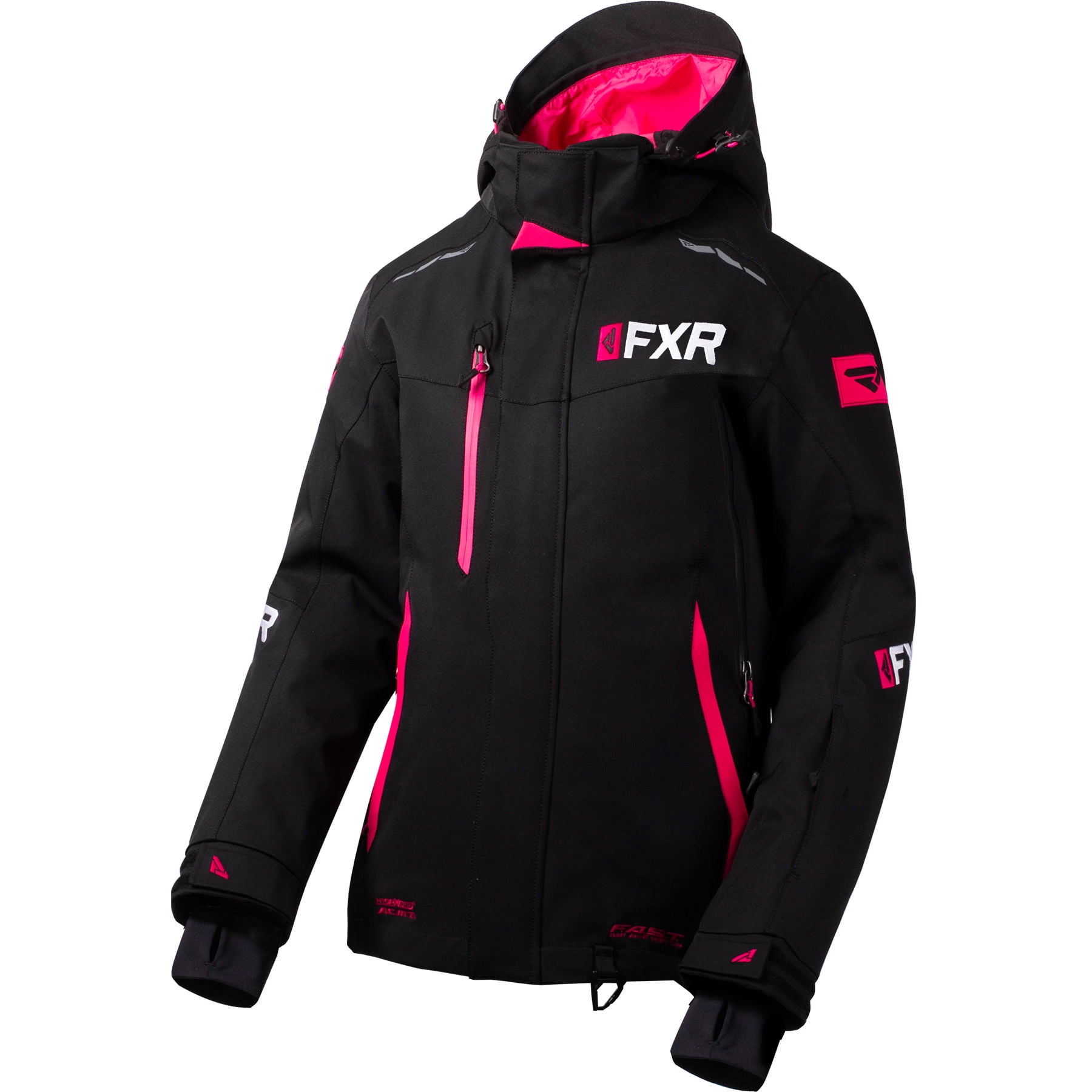 FXR Womens Black/Fuchsia Renegade FX Jacket Snowmobile 2020