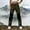 Army Green, variant on JUSLIO Womens Pants Waterproof Hiking Fashion Casual Comfort Waist Straight Pants