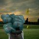 thumbnail image 5 of Juego de 10 fundas universales para cabezas de hierro de golf, 4-9, P, S, A, x Accesorios de golf Cabeza de palo Verde oscuro, 5 of 9