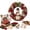 #5 Christmas Wreath, variant on Clearance! 3D Fabric Poke Wreath DIY Kit, 14" Christmas Wreath DIY Kit for Adults, Beginner-Friendly Holiday Wreath Making Kit & Door Decor (Santa)