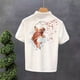 thumbnail image 3 of Camiseta para hombre Heather Man con cuello Camiseta estampada Top Camisetas polo gráficas Ropa para hombre negra Cómoda Novedades Tops y camisetas, 3 of 4