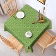 thumbnail image 2 of Green Bigfoot Pattern Square Tablecloth,Waterproof Square Table Cover,Wipeable Spillproof Washable Table Cover for Home Kitchen Party Decor 42"X42"(107x107cm), 2 of 6