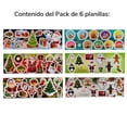 thumbnail image 5 of Pack 6 Planillas Magnéticas C/figuras Desprendibles Navidad, 5 of 5