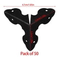 thumbnail image 5 of YIGSECU 50Pieces Practical Sturdy Metal Dust Guards for Stair Inner Corners and Furniture Protective Easy Installion Designs, 5 of 7