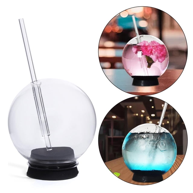 cóctel esférica , pecera, tazas de , taza para beber, vaso de , de agua, vaso de para s de cóctel de lech perfecl Copas de pecera