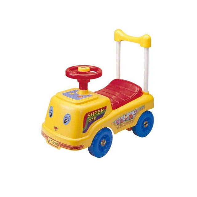 Montable MyToy Walking Car Amarillo