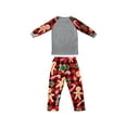 thumbnail image 2 of Meihuid Christmas Family Matching Pajamas Long Sleeve Pj Set Festival Party Sleepwear with Button S-XXL, 2 of 6