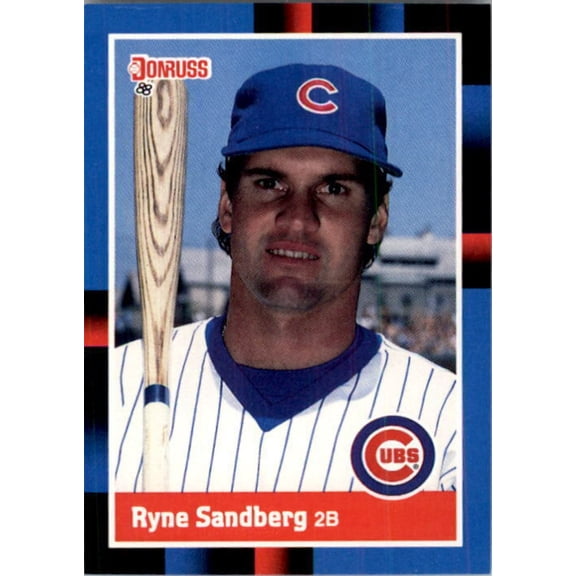 1988 Ryne Sandberg Donruss Baseball Card #242
