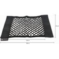 thumbnail image 2 of Set of 2 black mesh pockets - black - Stable hold (38 x 25 cm), 2 of 4